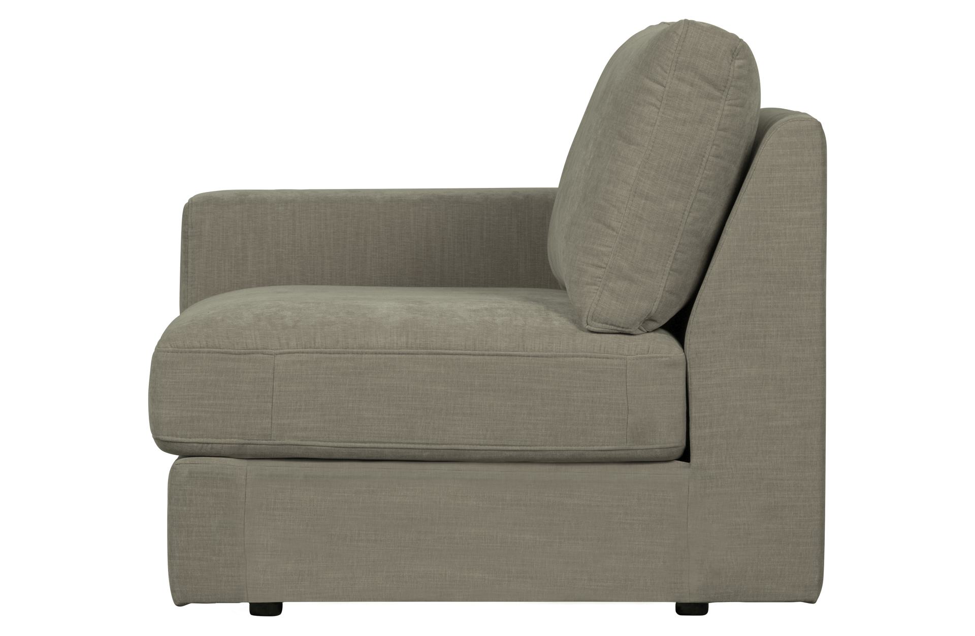 Modulsofa Family 1-Seat Element Links, Grau