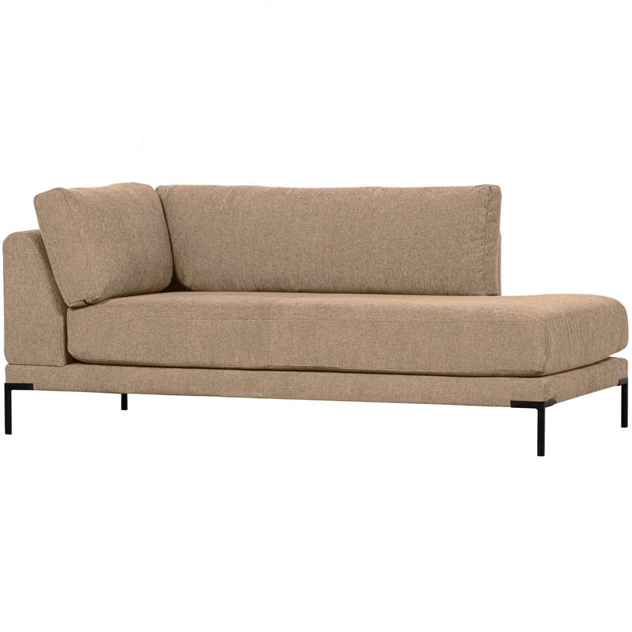 Modulsofa Couple Lounge-Element Rechts, Butter