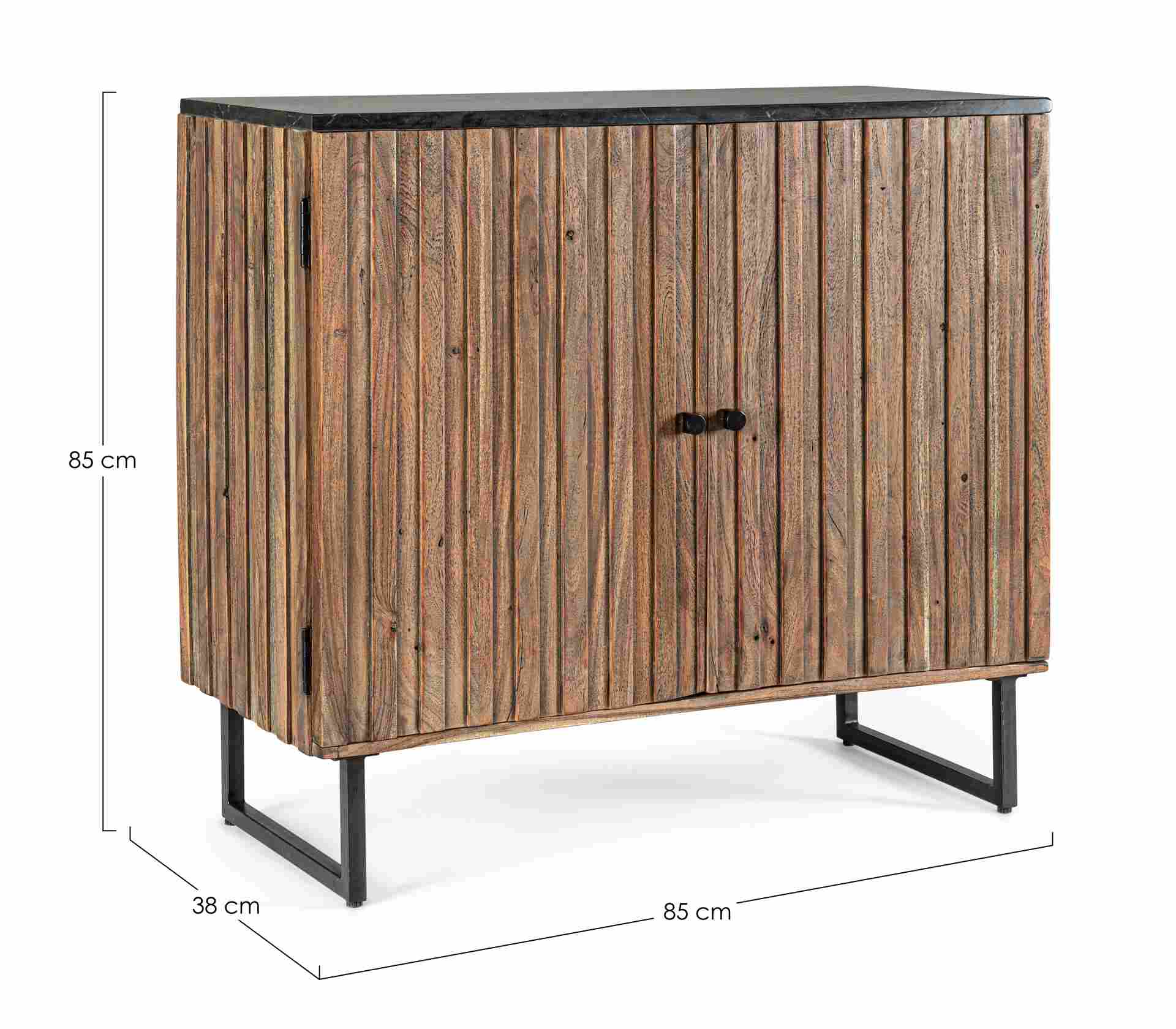 Sideboard Norfolk aus Akazienholz, 85 cm