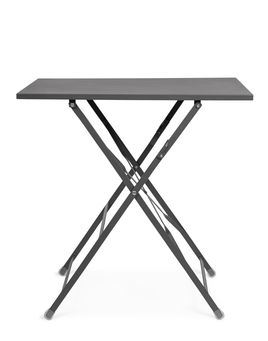 Gartentisch Yasmin aus Metall 50x70 cm, Anthrazit