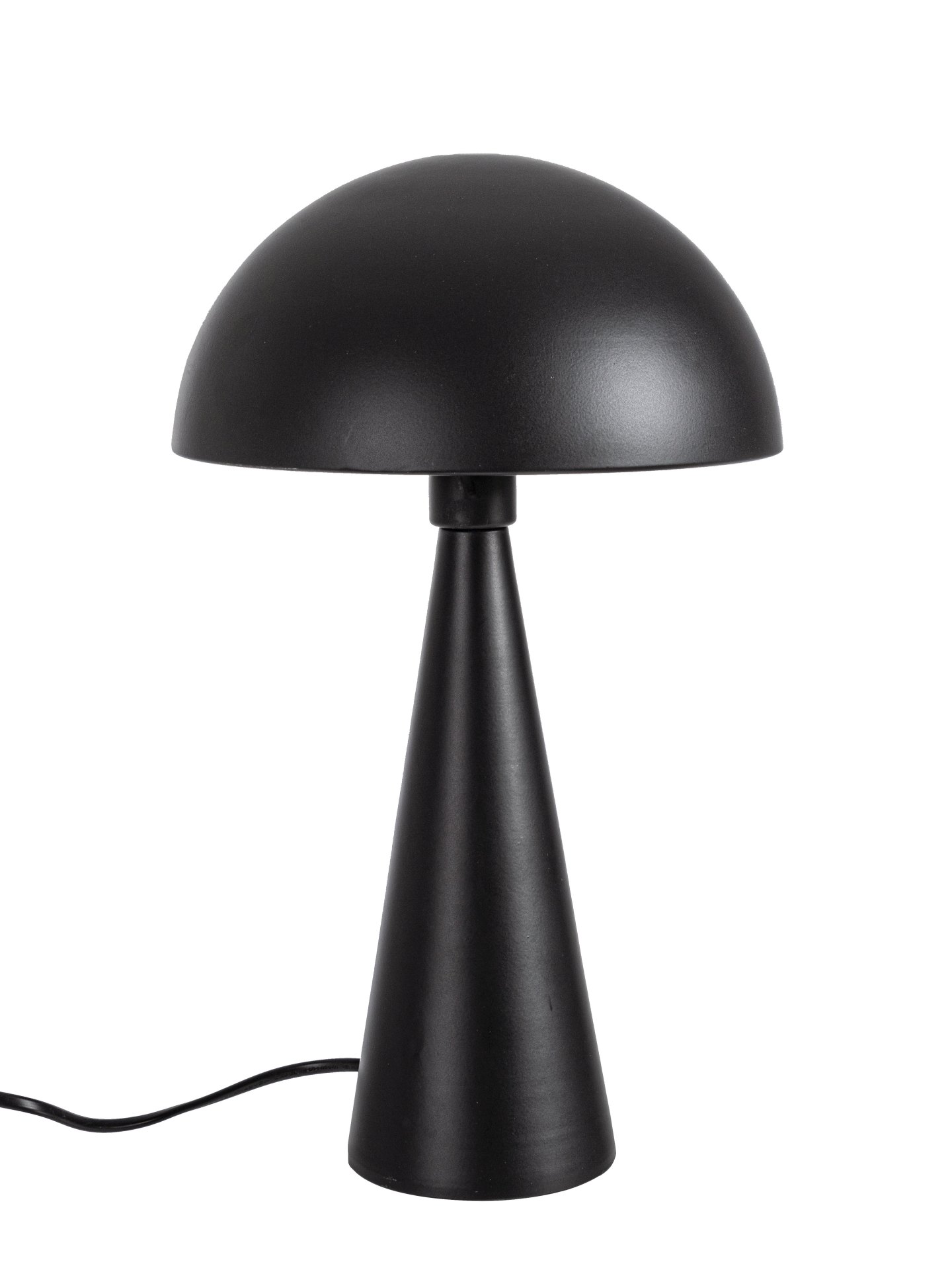 Tischleuchte Modern aus Metall, Schwarz