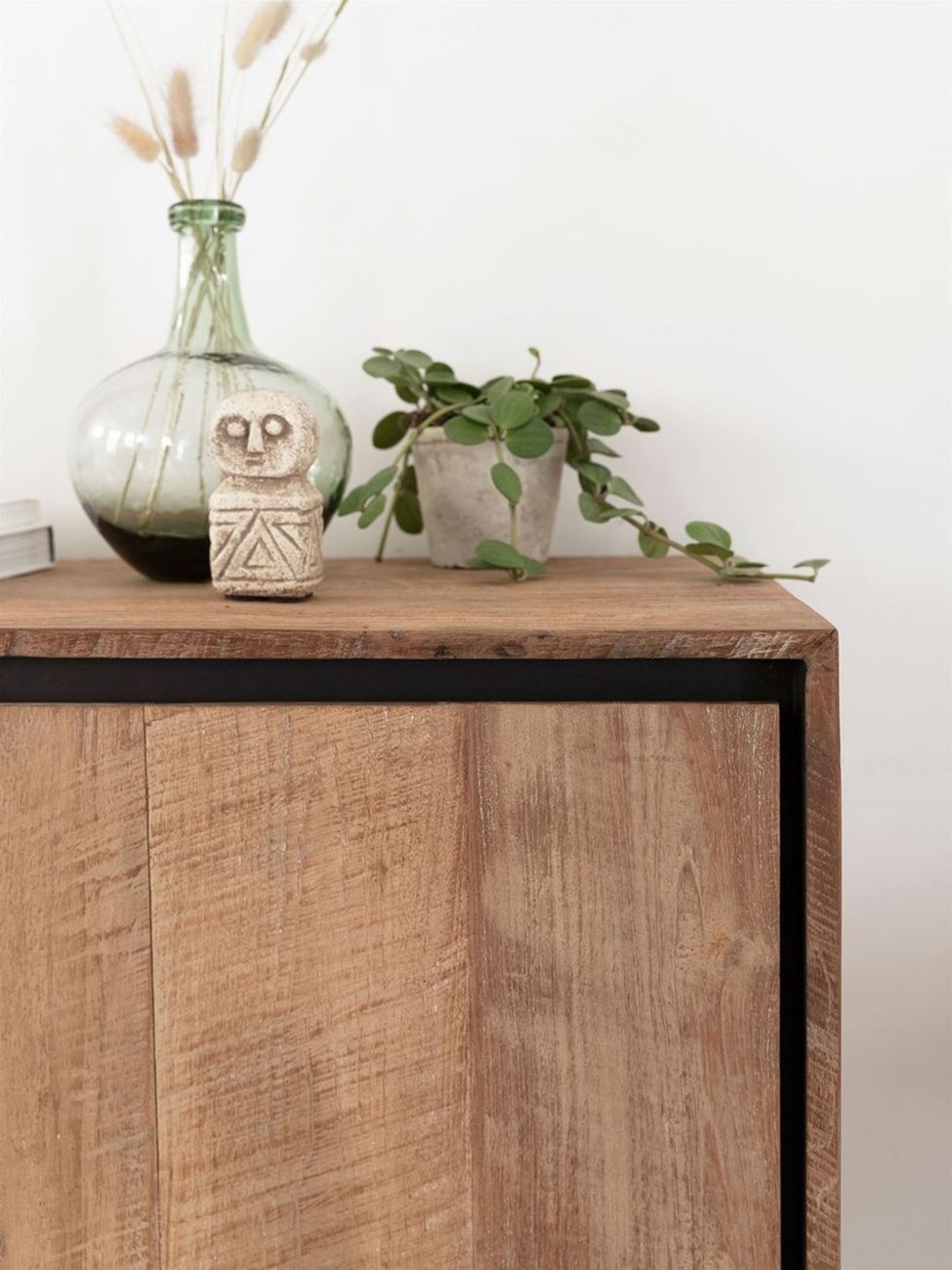 Sideboard Metropole aus recyceltem Teakholz, 180 cm