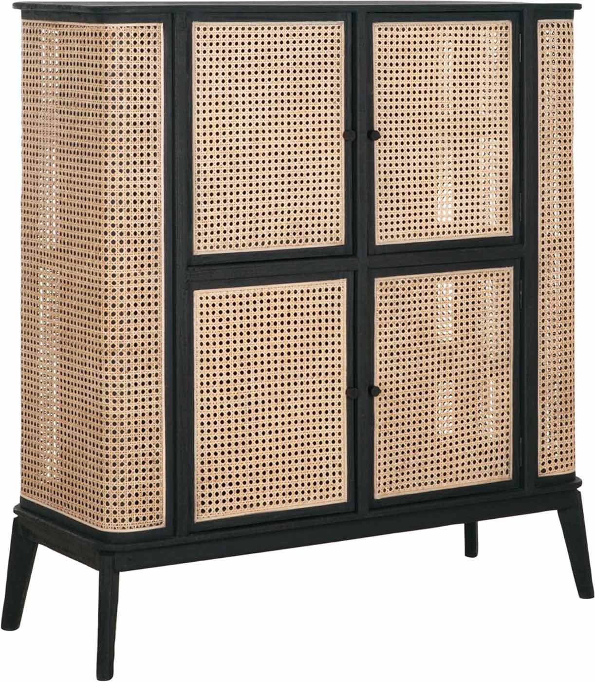 Schrank Raffles aus Rattan