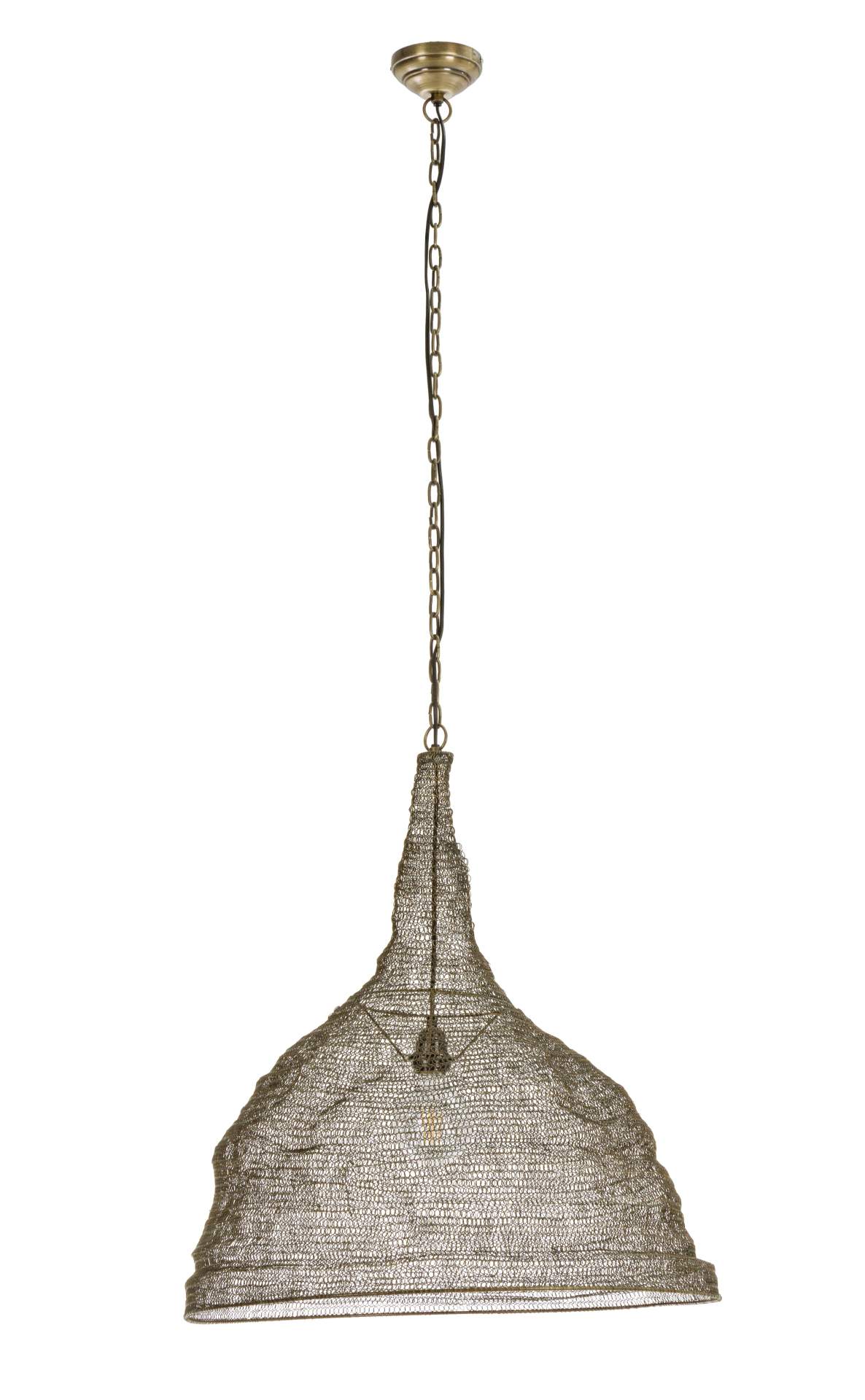Hängeleuchte Amish aus Metall Messing, 62 cm Hängeleuchte Amish aus Metall Messing, 62 cm
