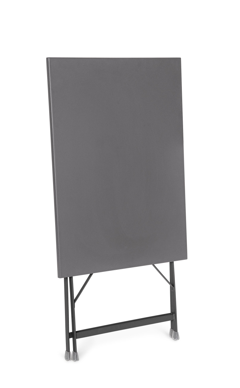 Gartentisch Yasmin aus Metall 50x70 cm, Anthrazit