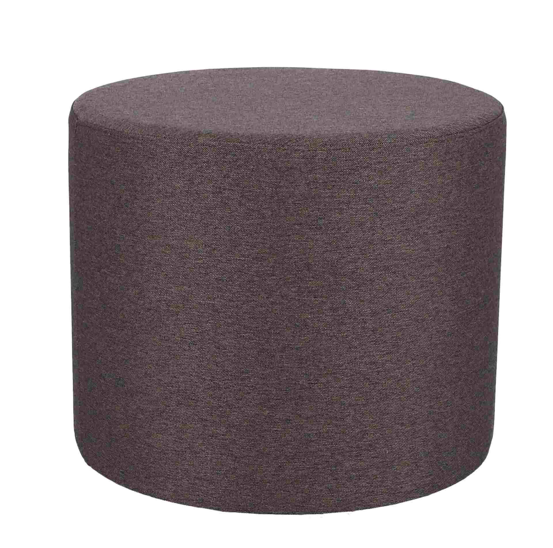 Pouf Rondo Ø 50 cm, Braun