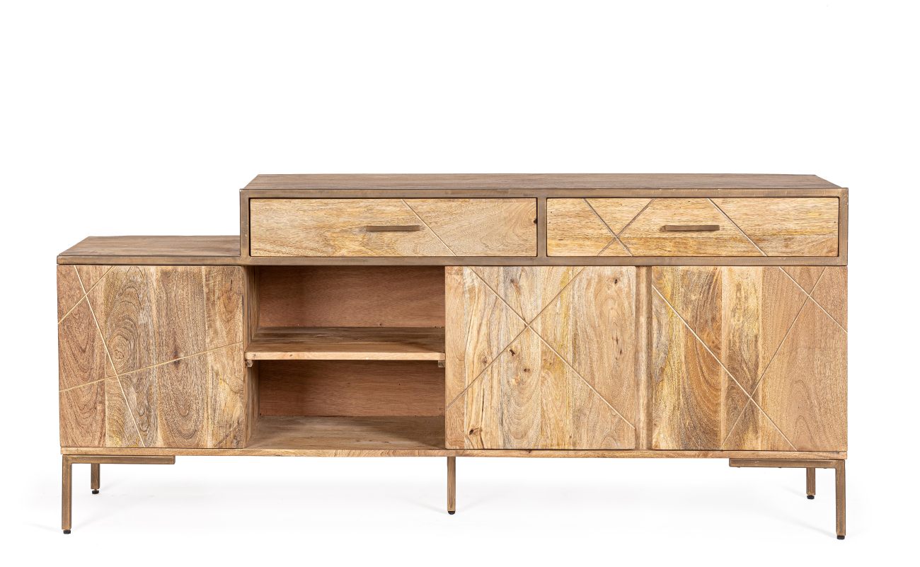 Sideboard Jaidev aus Mangoholz, 175 cm