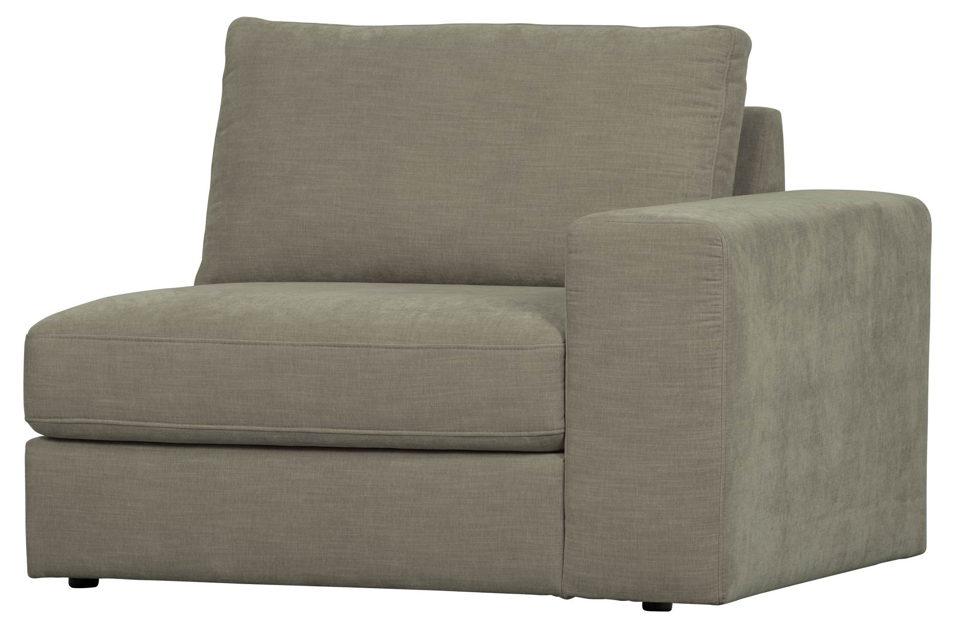 Modulsofa Family 1-Seat Element Rechts, Grau