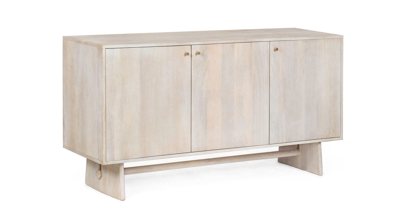 Sideboard Elisheva aus Mangoholz, 150 cm