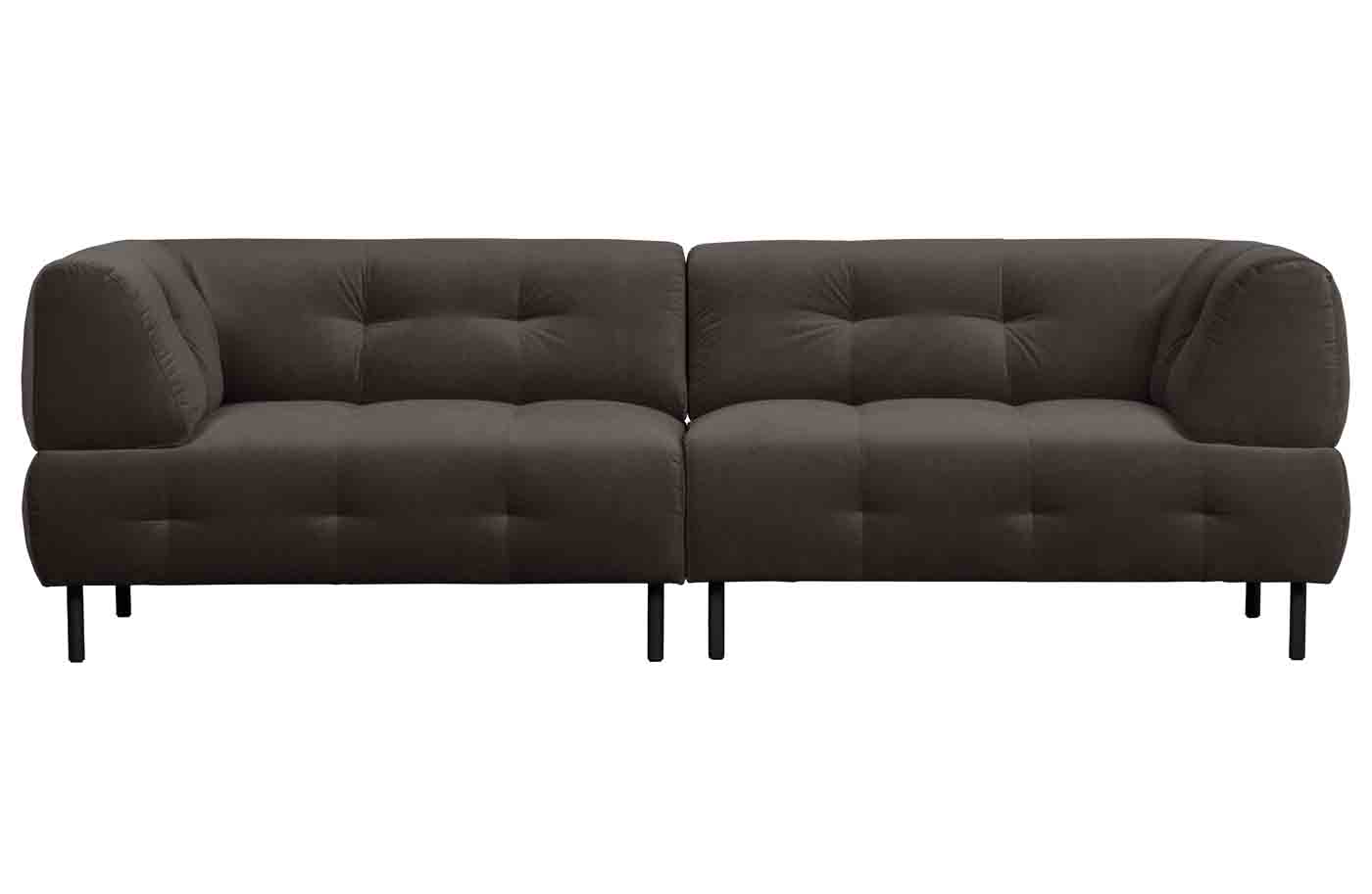 Sofa Lloyd Samt, Schwarz