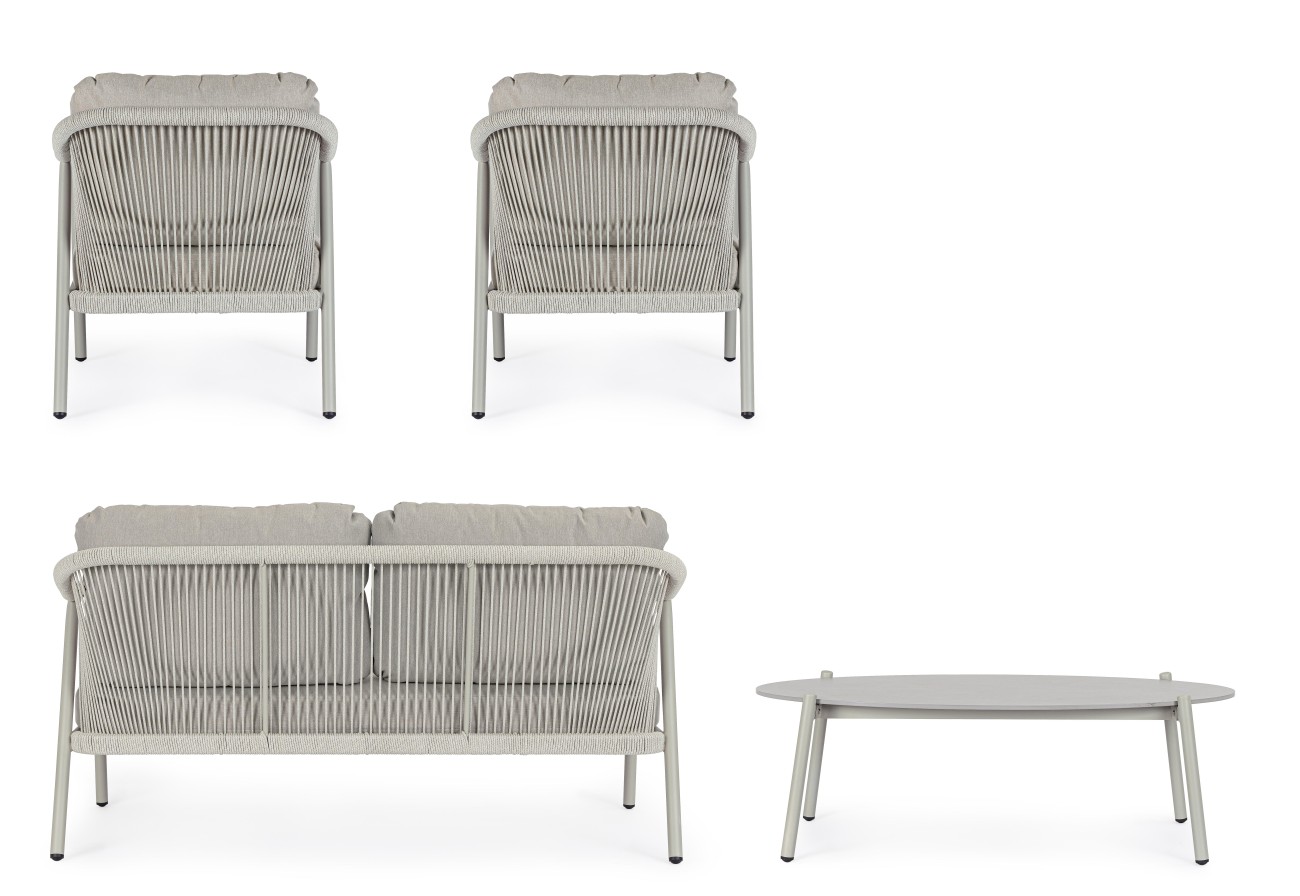 Garten-Set Miravet 4er Gruppe, Saturn / Saturn