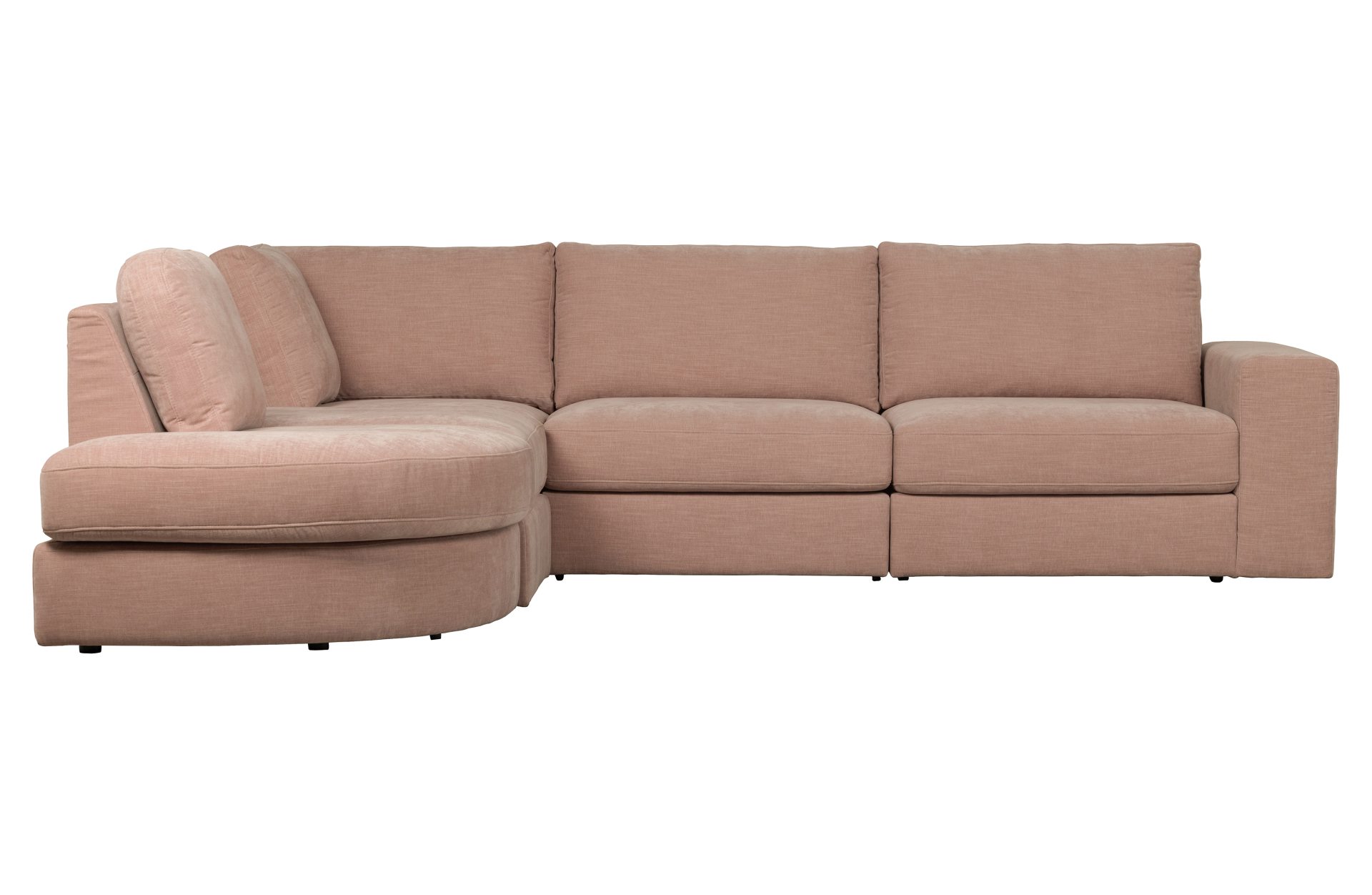 Modulsofa Family Seat Element, Rosa