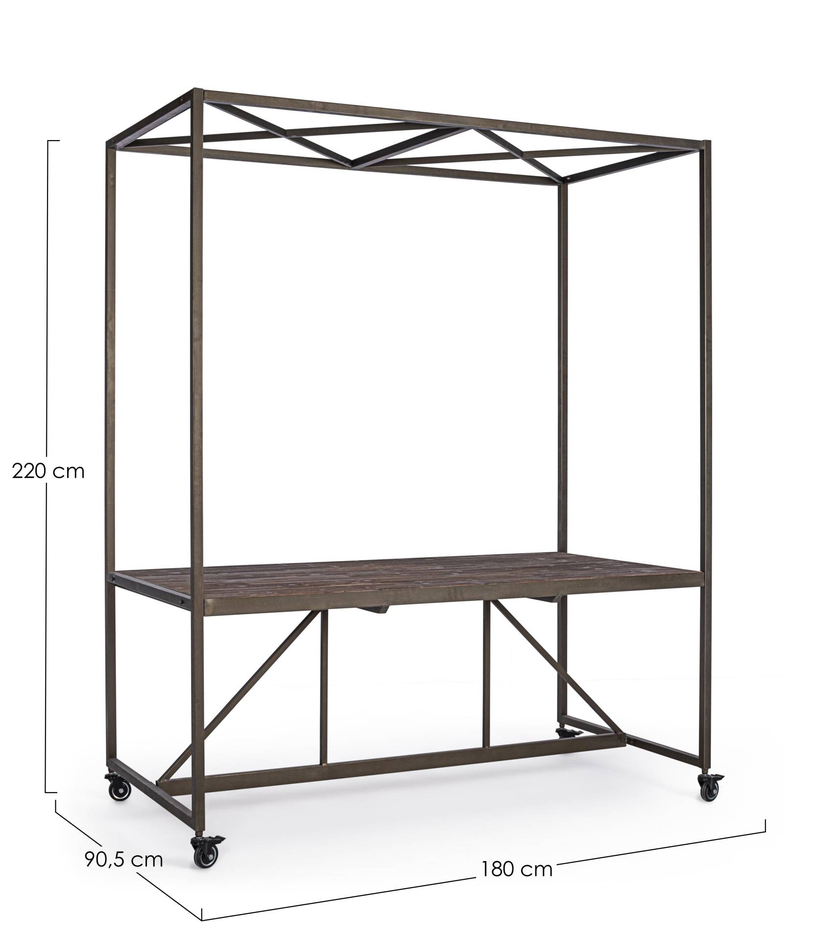 Ausstelltisch mit Dach, 180 cm