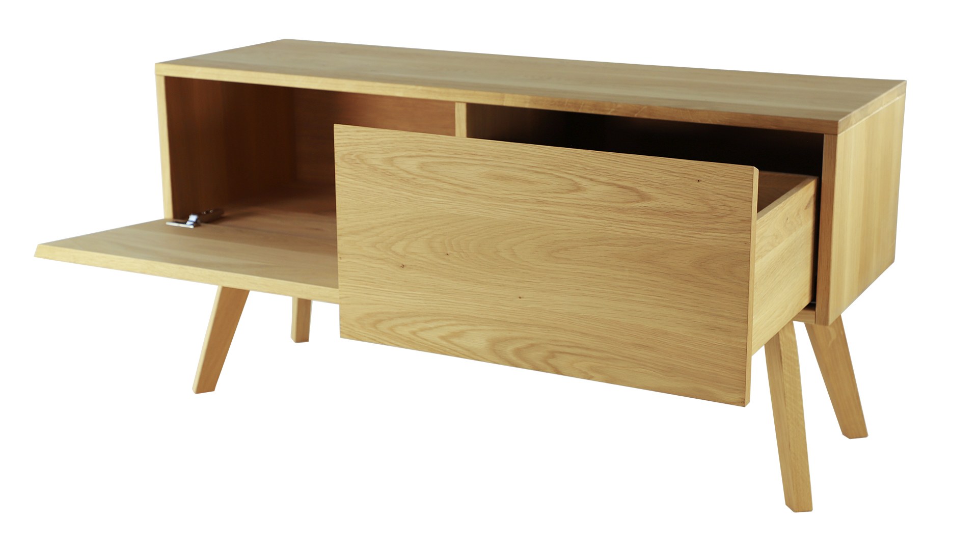 Sideboard Dweller aus Eichenholz, 120 cm