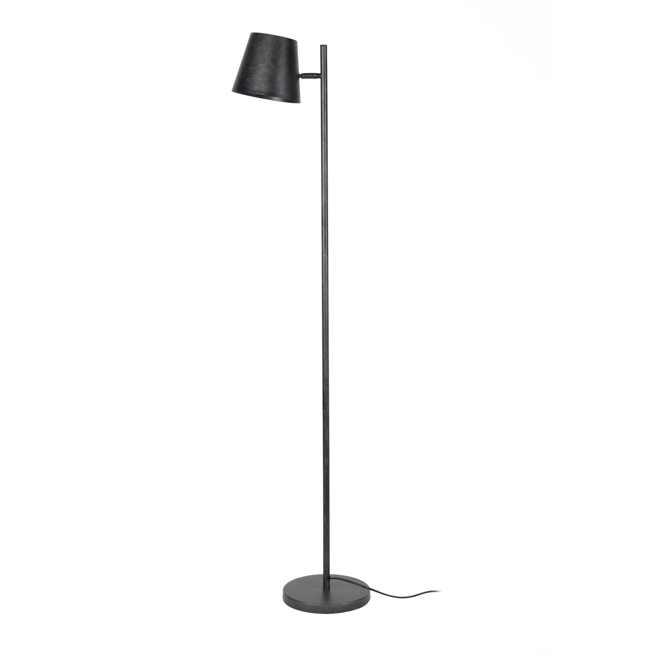 Stehleuchte Conetaa - Metall Anthrazit, im Vintage-Look, inkl. LED