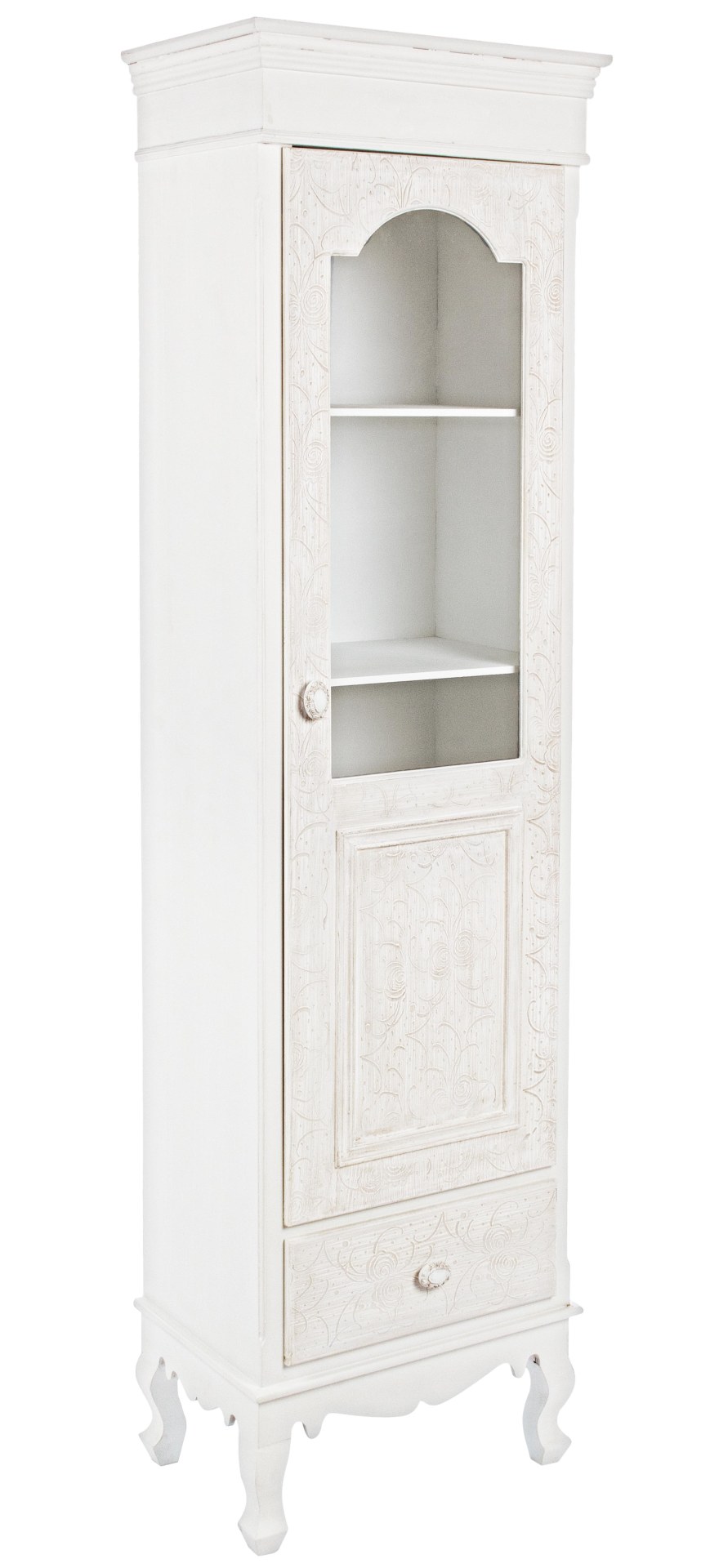 Vitrine Clorine aus MDF, 1 Tür