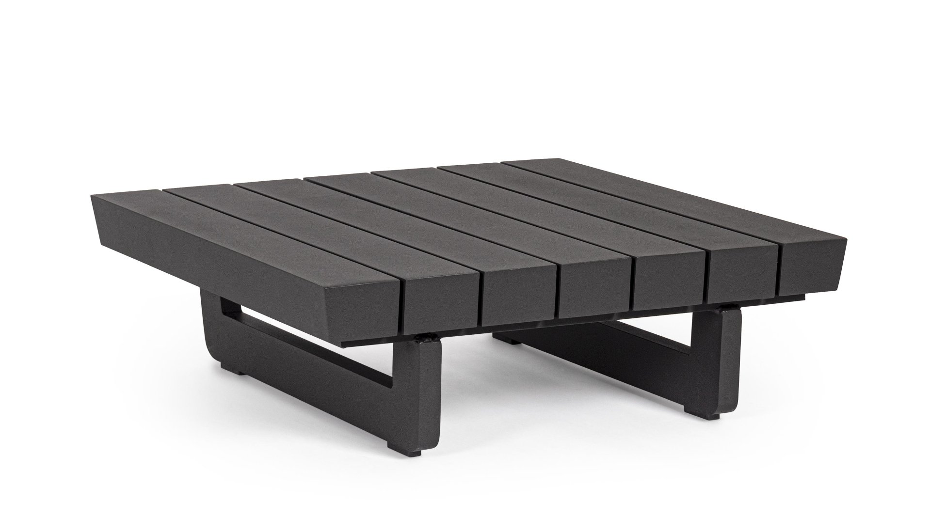 Couchtisch Infinity aus Aluminium 74 cm, Anthrazit