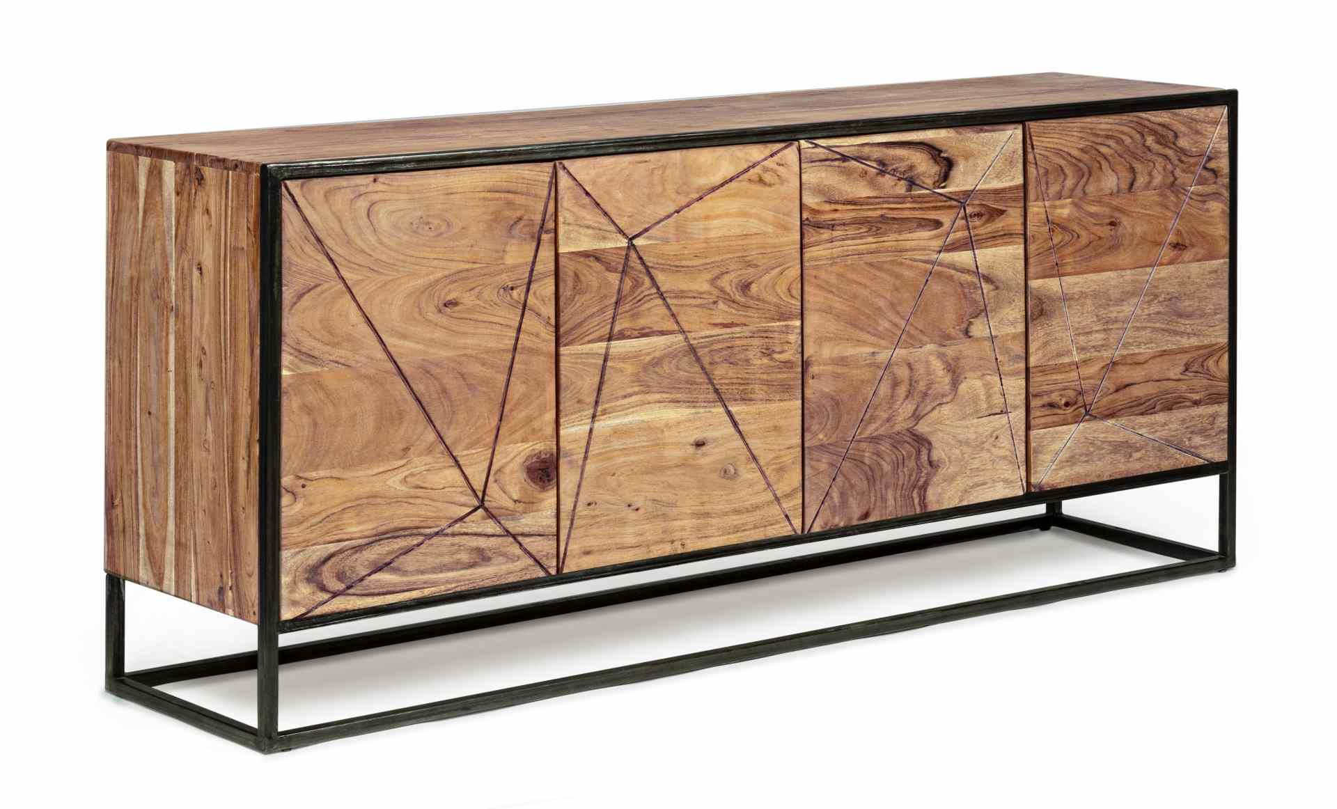 Sideboard Egon aus Akazienholz, 175 cm