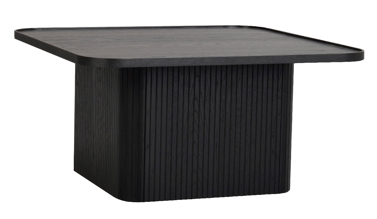 Couchtisch Sullivan, Schwarz, 80x80x40cm