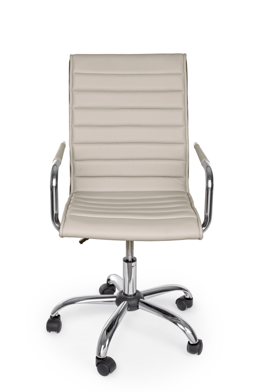 Bürostuhl Perth aus Kunstleder, Taupe