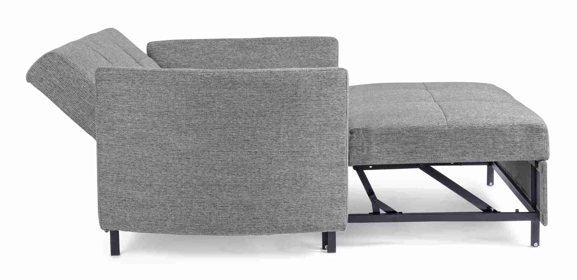 Schlafsofa Clayton mit Stoff-Bezug, Grau