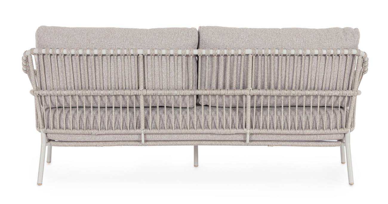 Gartensofa Talaia aus Metall, Frostig