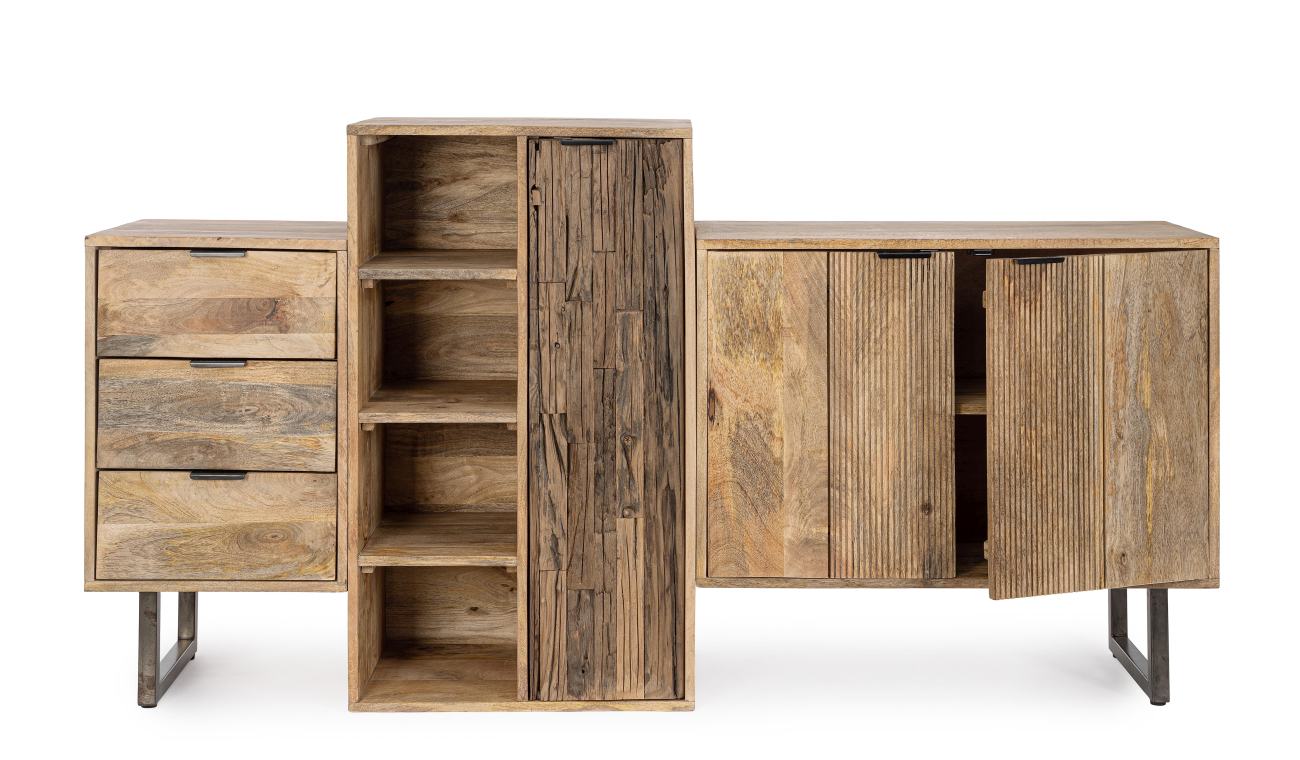 Sideboard Nashik aus Mangoholz, 189 cm