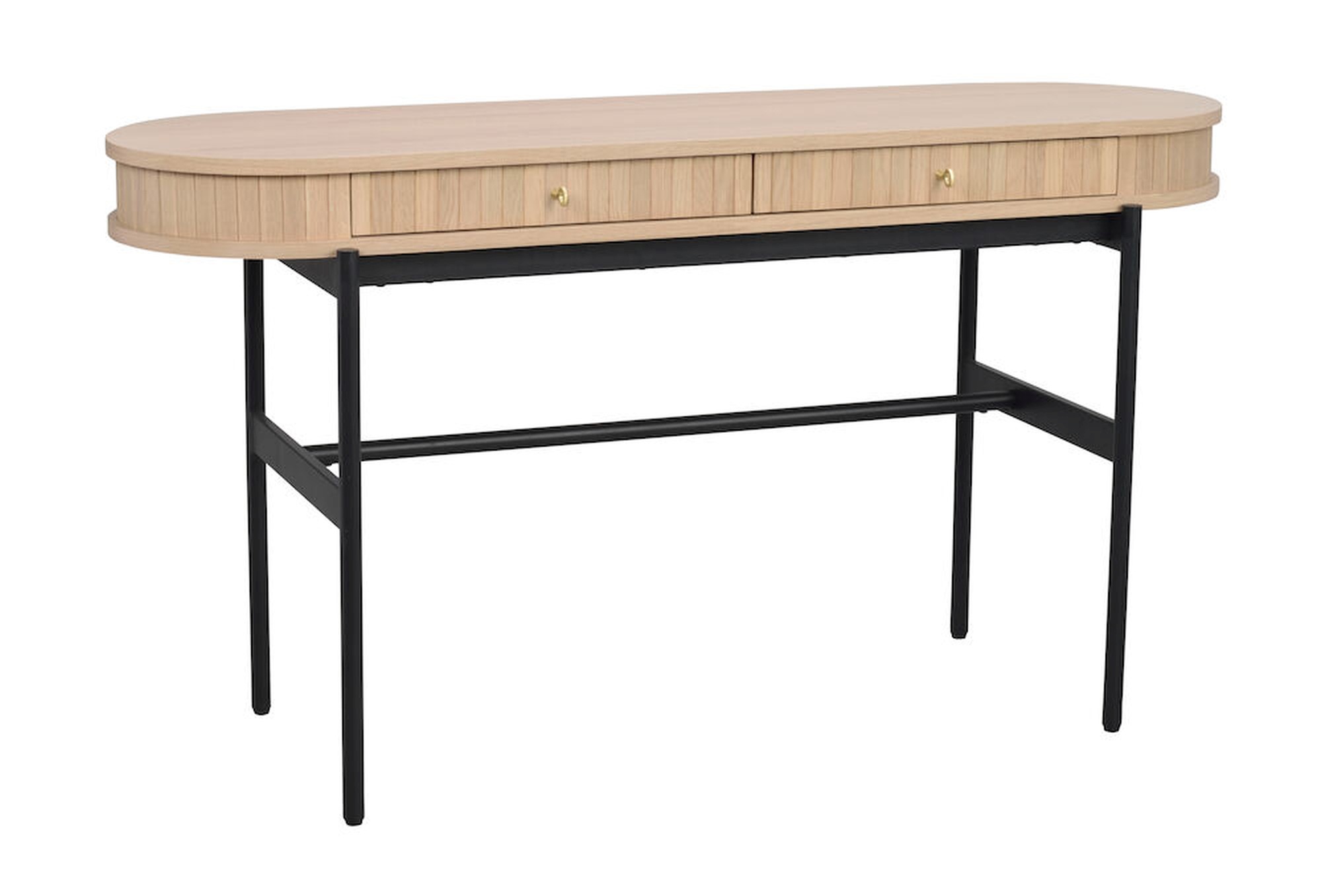 Konsole Haddington mit Schubladen 142x47x77cm, Eiche