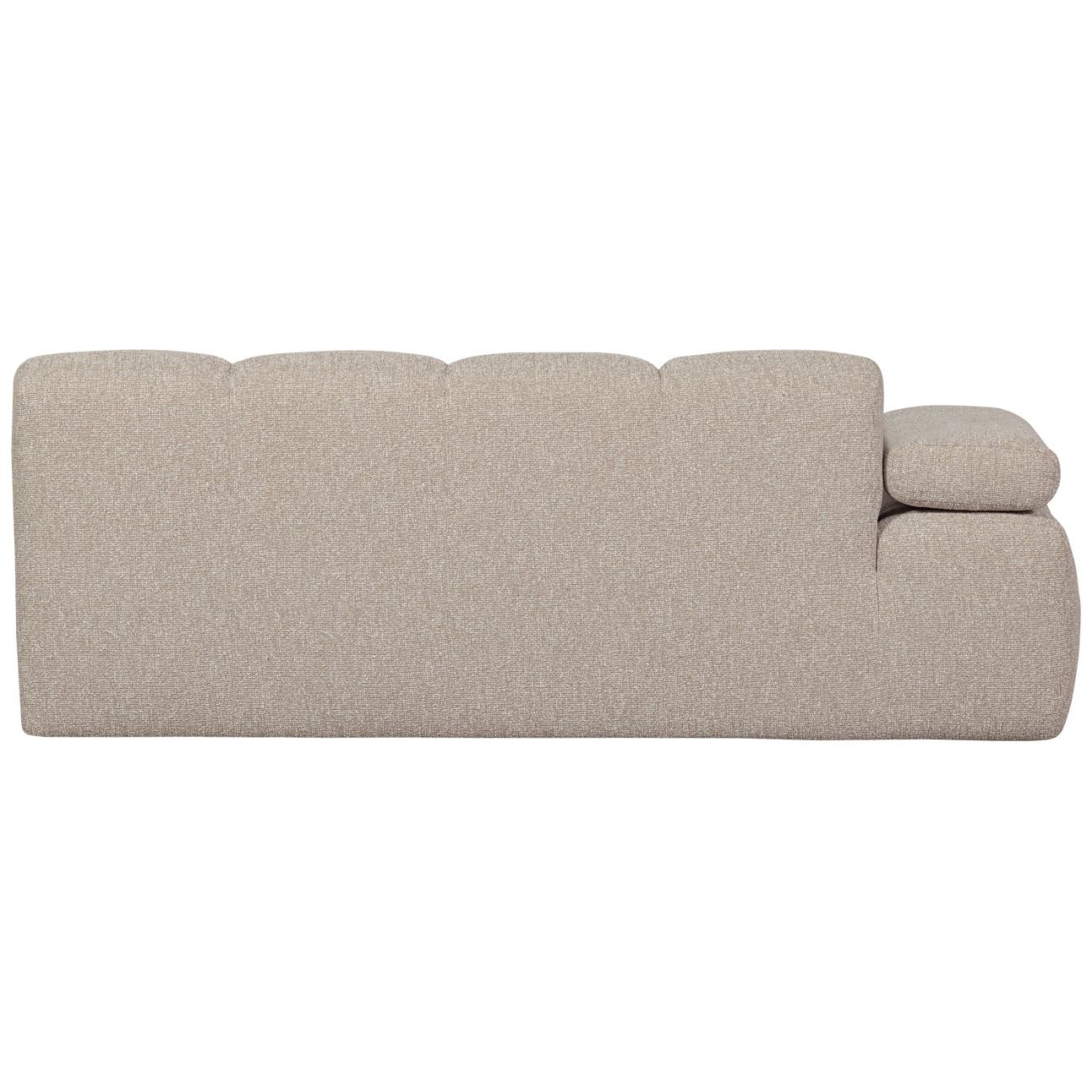 Modulsofa Mojo Boucle 2er Arm-Links, Beige