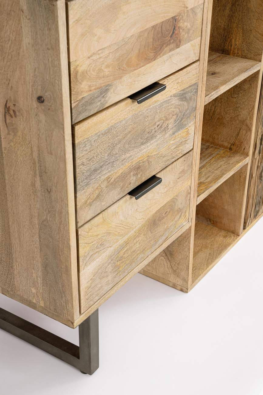 Sideboard Nashik aus Mangoholz, 189 cm