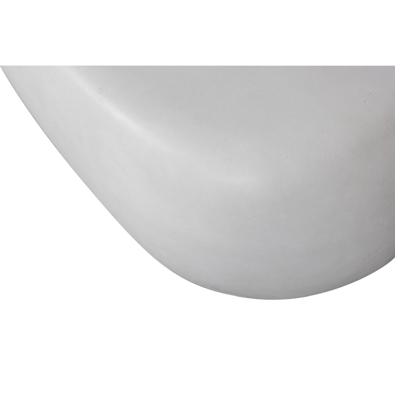 Couchtisch Pebble in Betonoptik, 100x43 cm