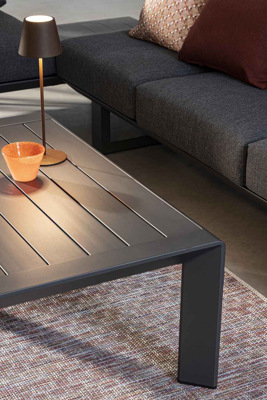 Garten-Set Konnor 3-er Gruppe, Anthrazit