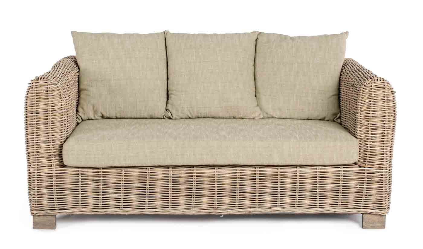 Rattansofa Fortaleza, 2 Sitzer