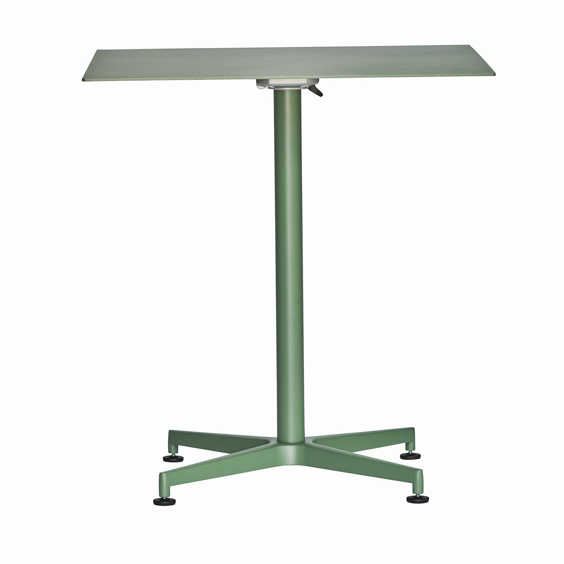 Klapptisch Vega aus Aluminium, Salbei