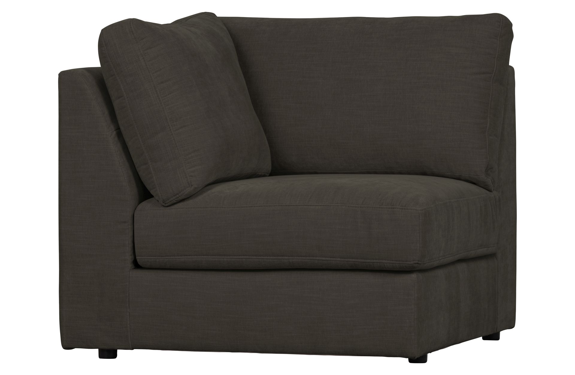 Modulsofa Family Eck-Element, Anthrazit