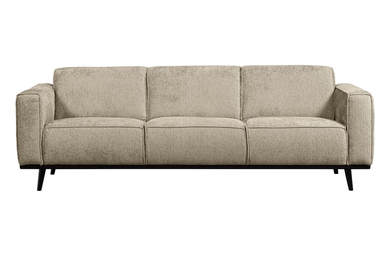 Sofa Statement aus Struktursamt 230 cm, Wheatfield