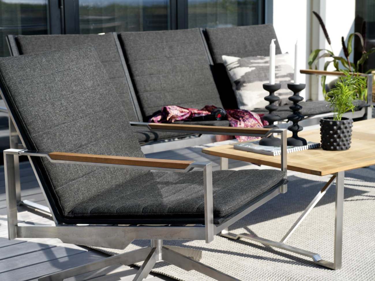 Gartencouchtisch Gotland 150x65 cm