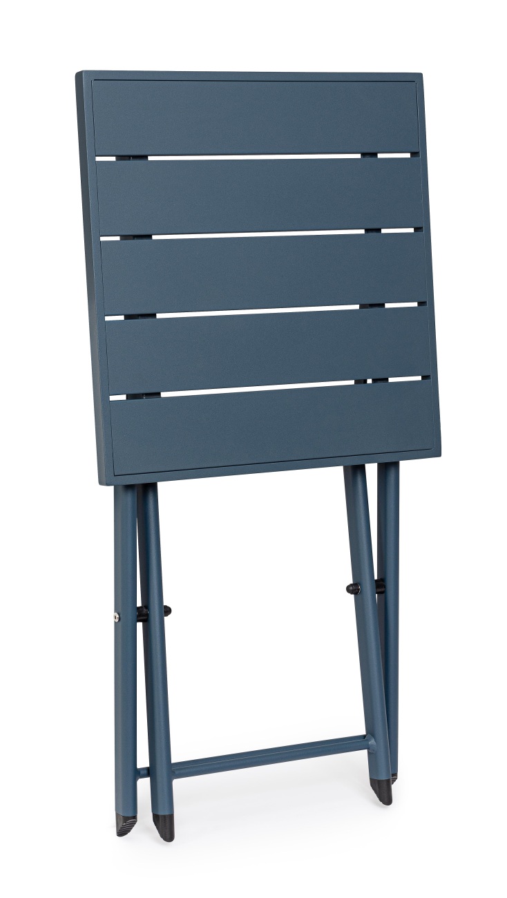 Gartenbeistelltisch Taylor aus Aluminium, Blau