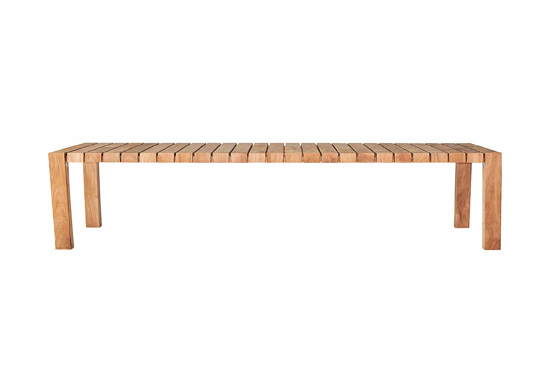 Gartenbank Manti aus Teakholz, 80 cm