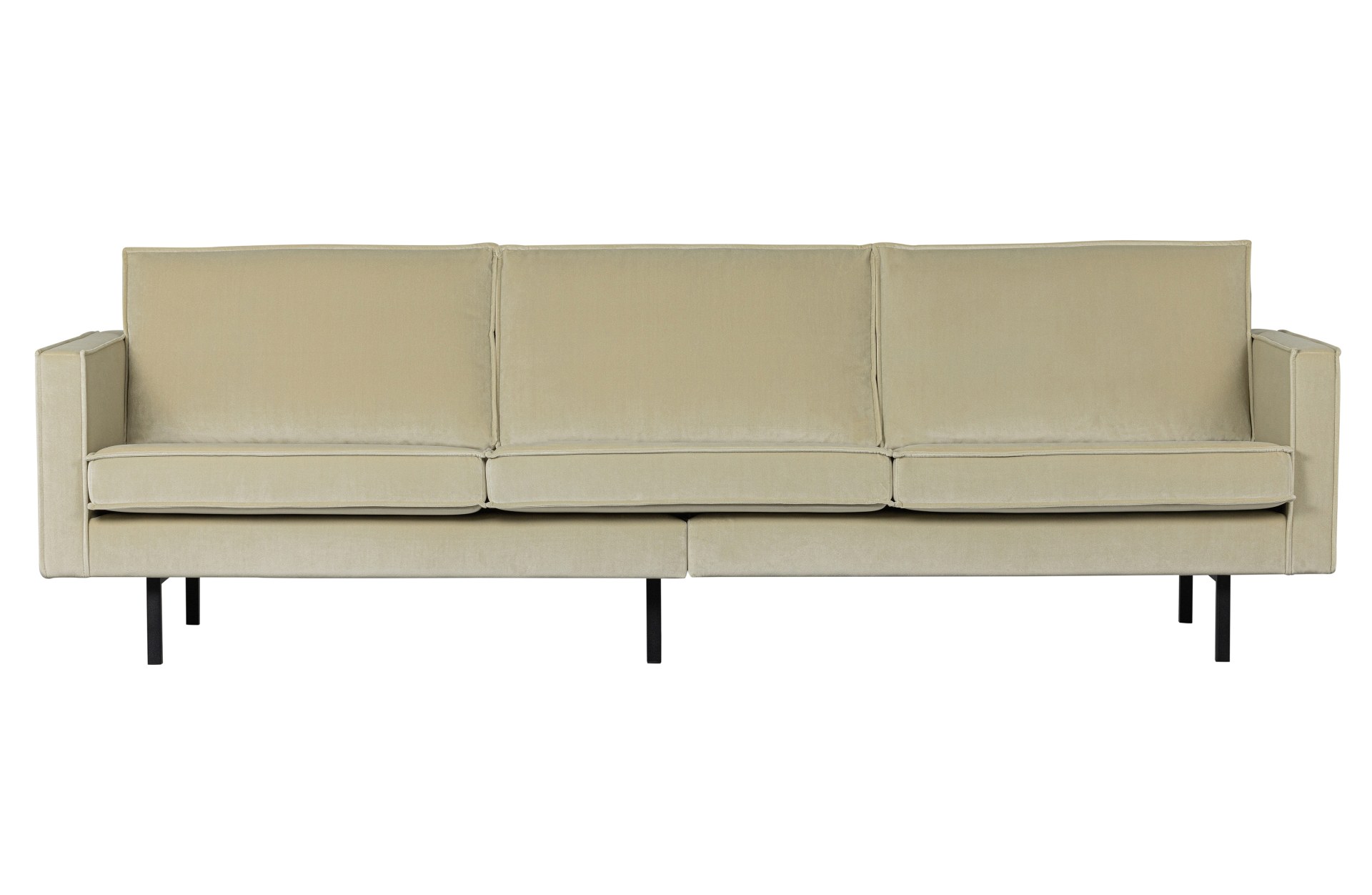 Rodeo Sofa 3-Sitzer Samt, Pistazie