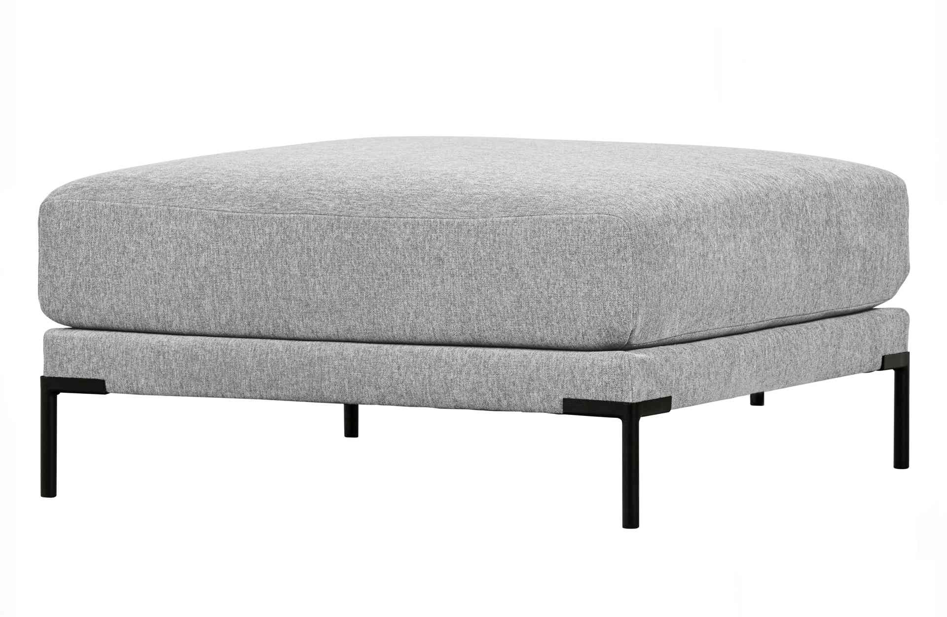 Modulsofa Couple Hocker 100 cm, Hellgrau