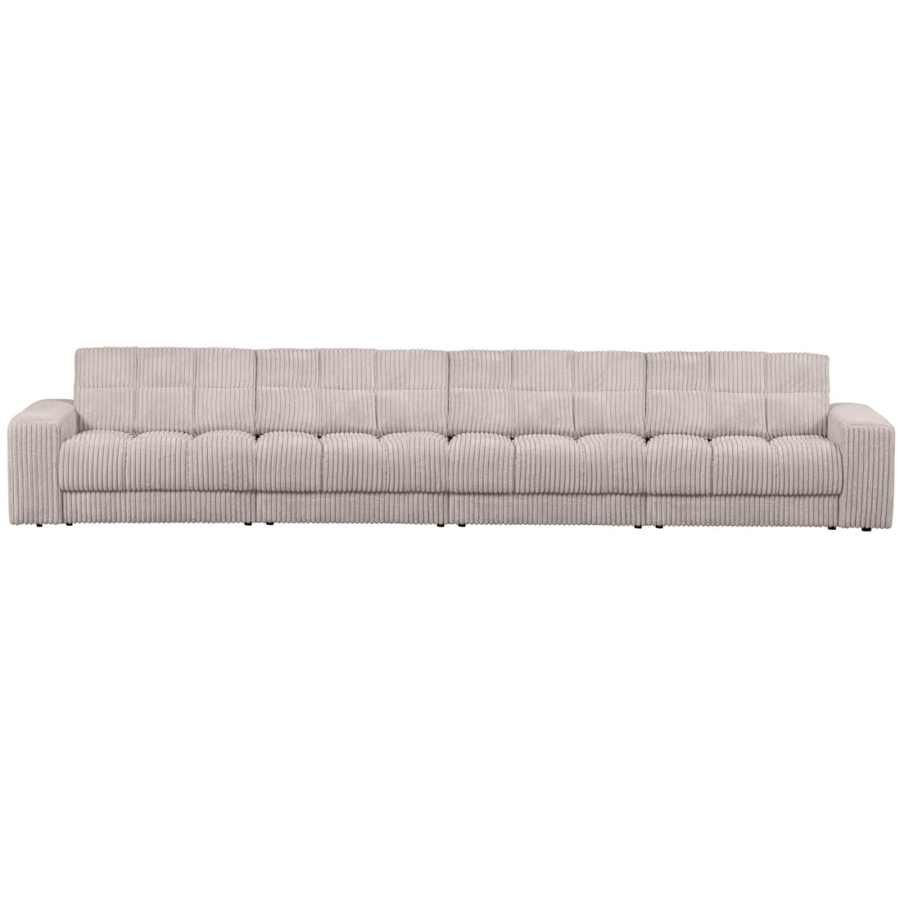 Sofa Date 4-Sitzer mit Cordbezug, Natur