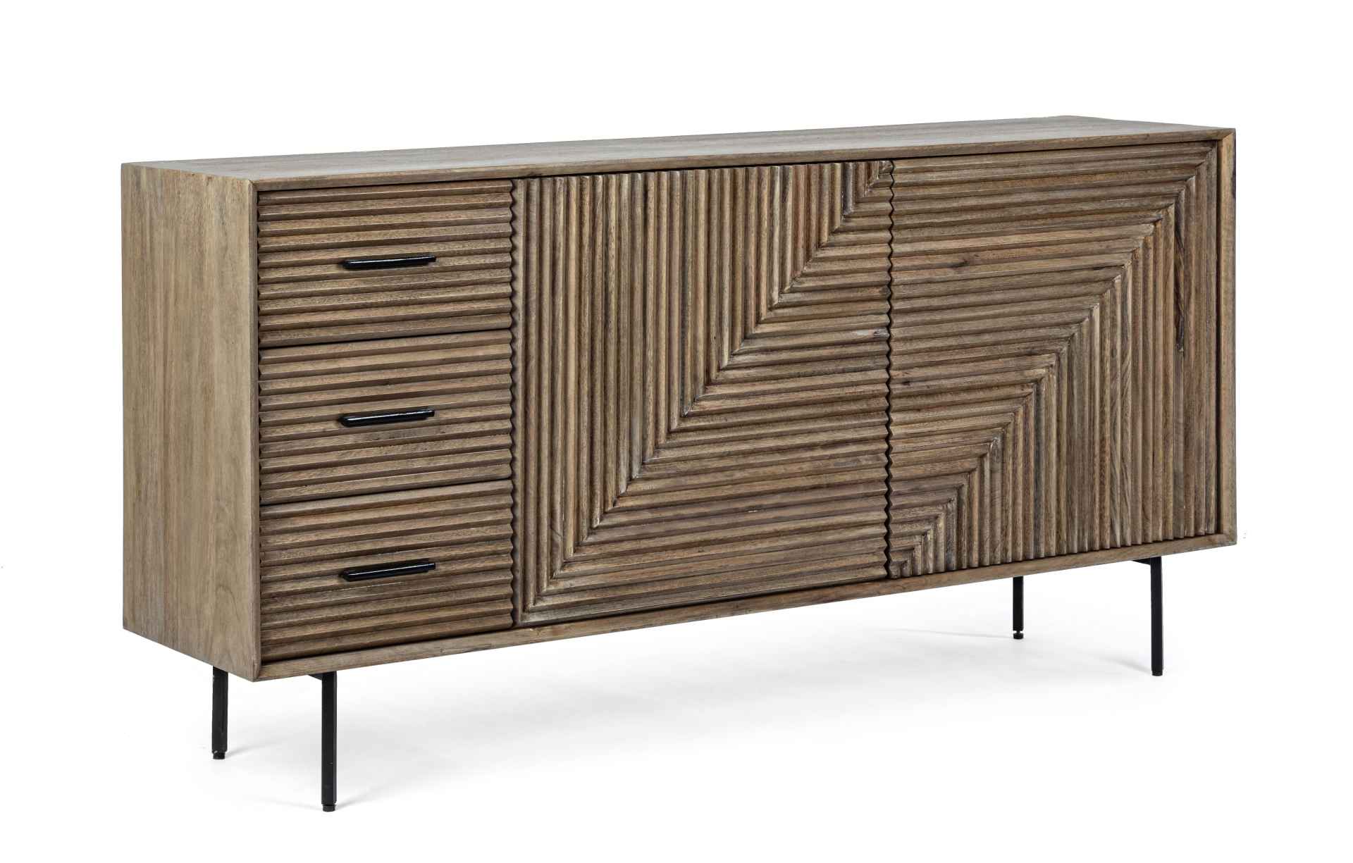 Sideboard Darsey aus Mangoholz, 160 cm