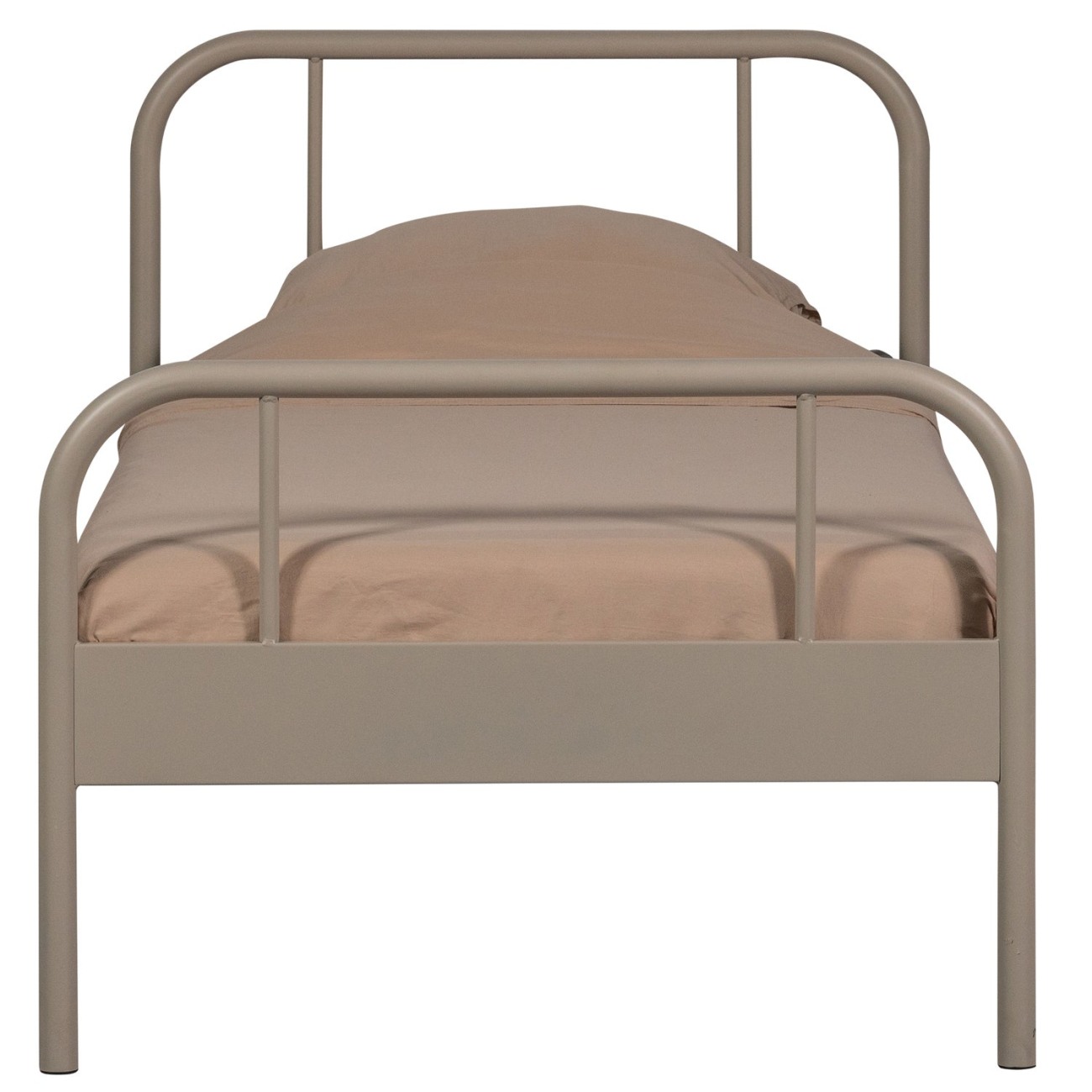 Bettgestell Mata aus Metall 90x200 cm, Sand