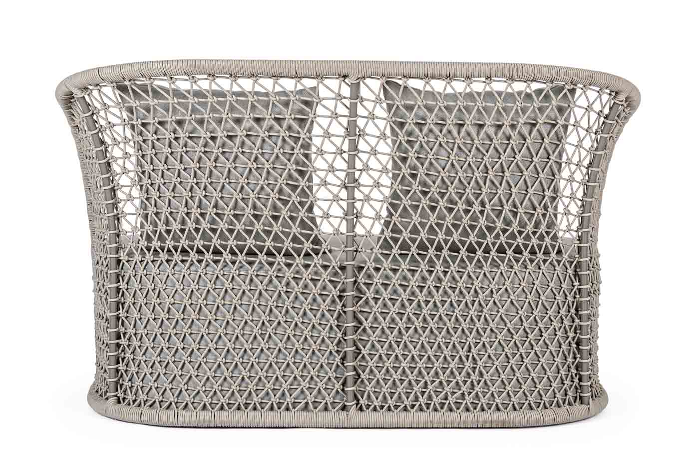 3 Sitzer Outdoorsofa Cuyen mit Kissen, Sand