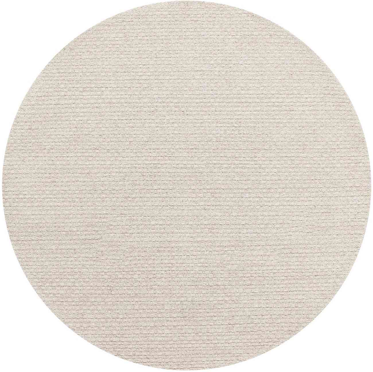 Teppich Nirvana aus Stoff Rund Ø 150 cm, Beige