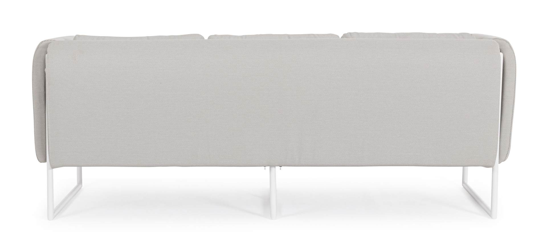 Sofa Pixel aus Aluminium, Sand