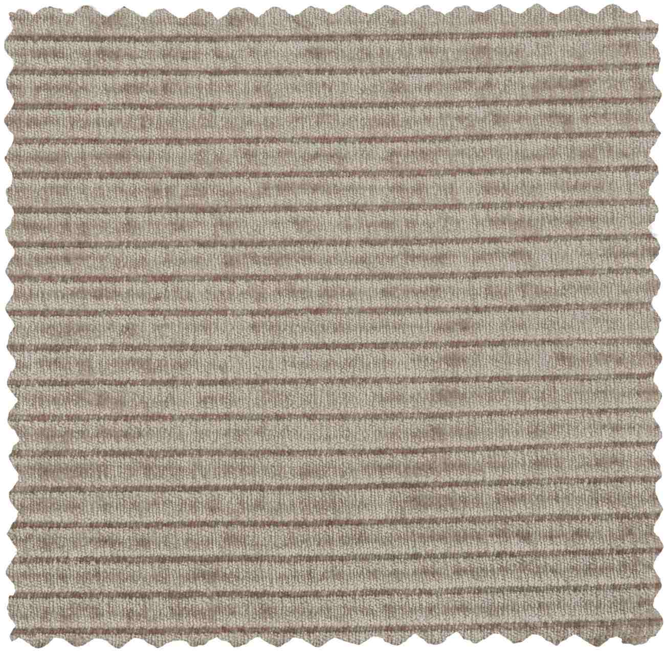 Chaiselongue Mojo aus Flachcord Links, Dunkelsand
