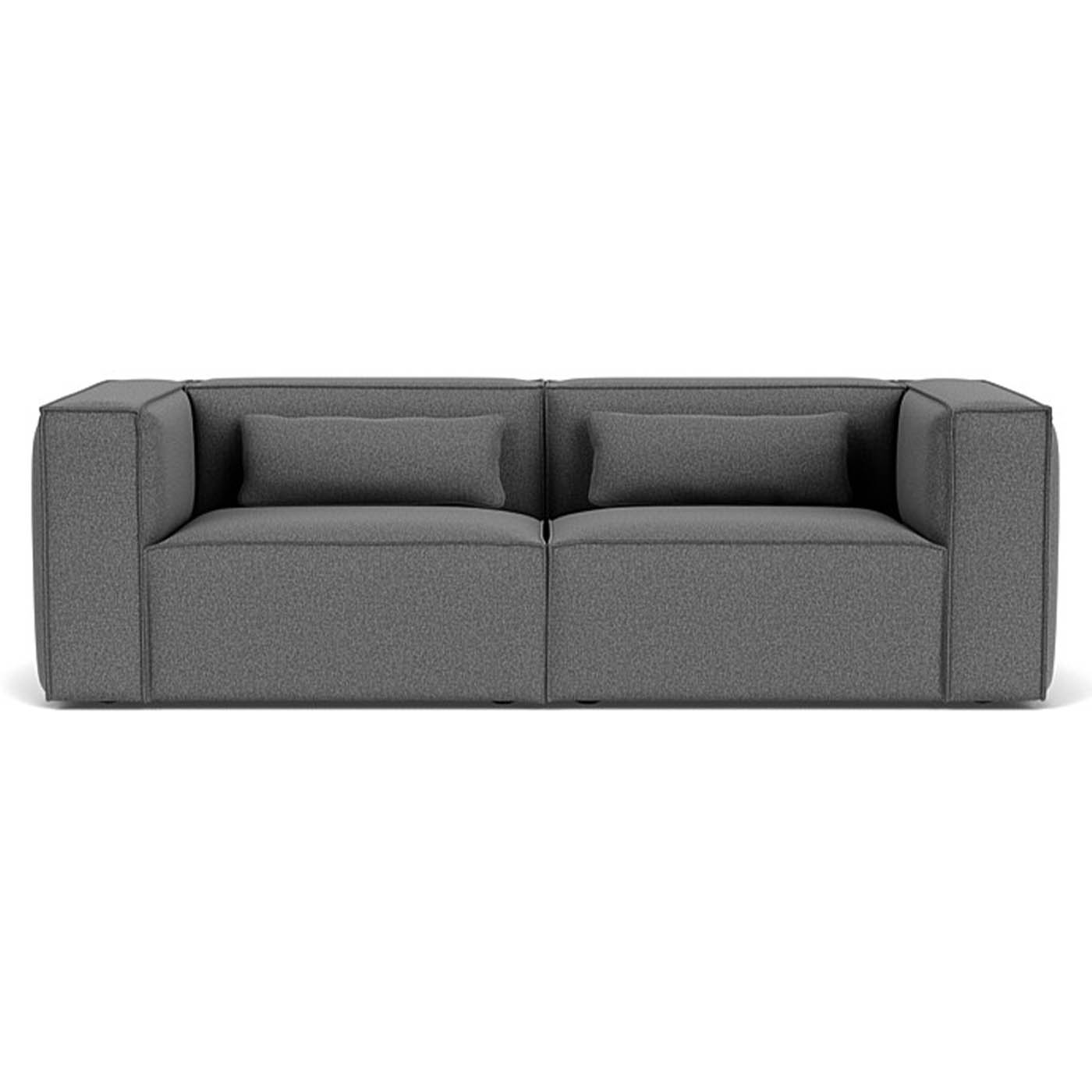 Sofa Bean Stoff, Grau