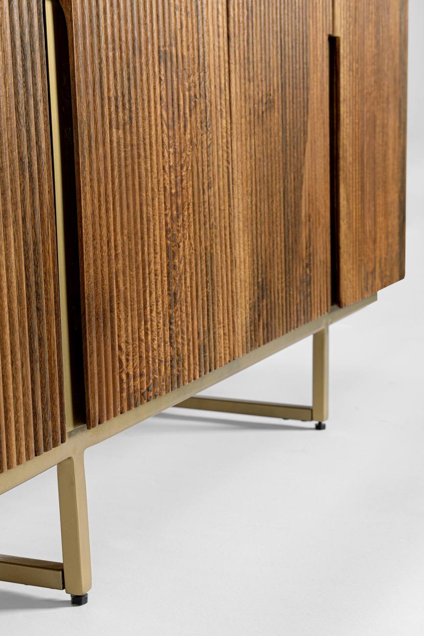 Sideboard Vilas aus Mangoholz, 4 Türen